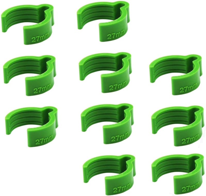 KAZFFD 10-Pack Dust Hose Organizer Clips - 37mm Diameter for Festool Vacuum D27 Hoses, Sander & Dust Extractor | Coiled Hose Holder - Image 1